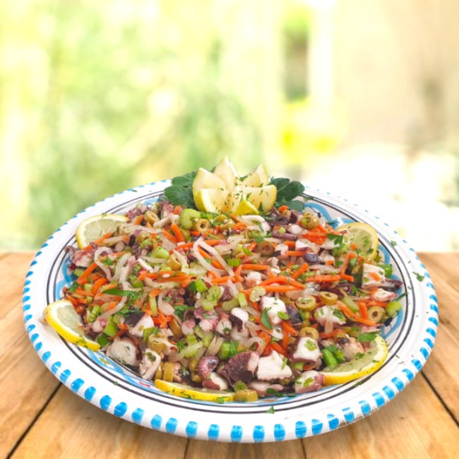 Insalata di polpo - Catering