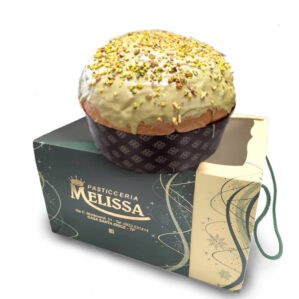 Panettone Artigianale al Pistacchio scatola